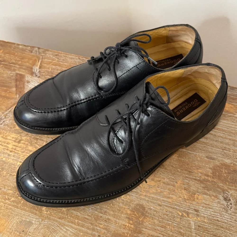Dockers Oxford Leather Lace Up Dress Shoes Men's 14